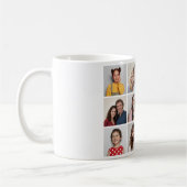 Erstellen Sie Ihre eigene 12 FotoCollage Kaffeetasse (Links)