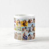 Erstellen Sie Ihre eigene 12 FotoCollage Kaffeetasse (Mittel)