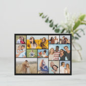 Erstellen Sie Ihre eigene 12 FotoCollage Karte (Stehend Vorderseite)