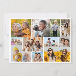 Erstellen Sie Ihre eigene 12 FotoCollage Karte