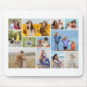 Erstellen Sie Ihre eigene 12 FotoCollage Mousepad (Vorne)
