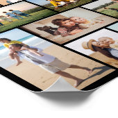 Erstellen Sie Ihre eigene 12 FotoCollage Poster (Ecke)