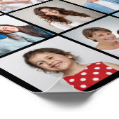 Erstellen Sie Ihre eigene 12 FotoCollage Poster (Ecke)