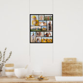 Erstellen Sie Ihre eigene 12 FotoCollage Poster (Küche)