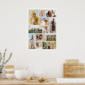 Erstellen Sie Ihre eigene 12 FotoCollage Poster (Küche)