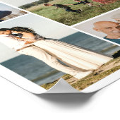 Erstellen Sie Ihre eigene 12 FotoCollage Poster (Ecke)