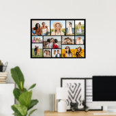 Erstellen Sie Ihre eigene 12 FotoCollage Poster (Heimbüro)