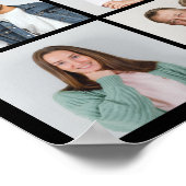 Erstellen Sie Ihre eigene 12 FotoCollage Poster (Ecke)