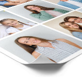 Erstellen Sie Ihre eigene 12 FotoCollage Poster (Ecke)