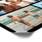 Erstellen Sie Ihre eigene 12 FotoCollage Poster (Ecke)