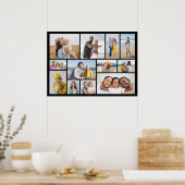 Erstellen Sie Ihre eigene 12 FotoCollage Poster (Küche)