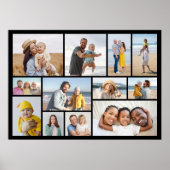 Erstellen Sie Ihre eigene 12 FotoCollage Poster (Vorne)