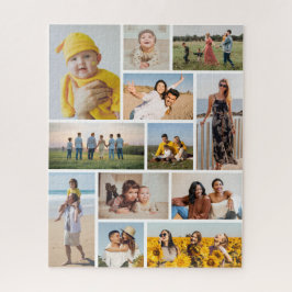 Erstellen Sie Ihre eigene 12 FotoCollage Puzzle