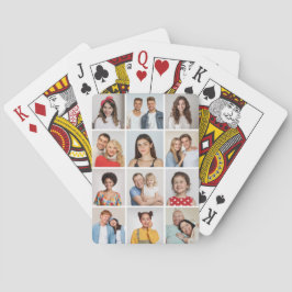 Erstellen Sie Ihre eigene 12 FotoCollage Spielkarten