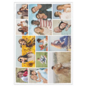 Erstellen Sie Ihre eigene 12 FotoCollage Tischdecke (Vorderseite)