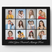 Erstellen Sie Ihre eigene 12 FotoCollage und fügen Fotoplatte (Vorderseite)