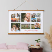 Erstellen Sie Ihre eigene 12 FotoCollage Wandteppich Mit Holzrahmen (Schlafzimmer)