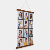 Erstellen Sie Ihre eigene 12 FotoCollage Wandteppich Mit Holzrahmen (Gewinkelt)