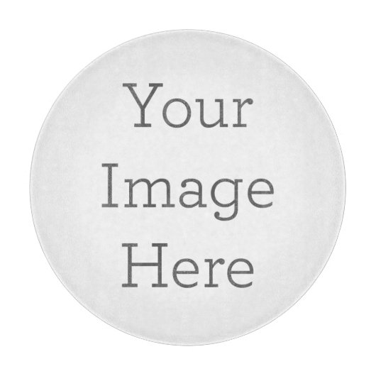 Dekoratives Schneidebrett aus Glas 30,5 cm (Vorderseite)