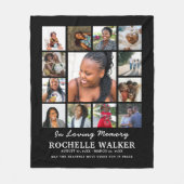 Erstellen Sie Ihre eigene 13 Collage Memorial Beer Fleecedecke (Vorderseite)