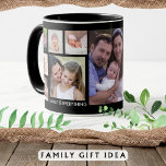 Erstellen Sie Ihre eigene 13-Familie Foto Collage  Tasse<br><div class="desc">Einzigartige Foto Collage Tasse zum Personalisieren mit 13 Fotos. Fügen Sie Ihren Familiennamen,  das Jahr hinzu,  um ihn exklusiv zu machen.Das Zitat "Familie ist alles" macht ihn zu einem besonderen Geschenk für Ferien und besondere Anlässe.</div>