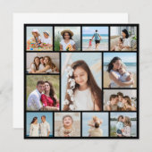 Erstellen Sie Ihre eigene 13 Foto Collage Flat Car (Vorne/Hinten)