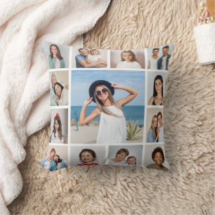 Erstellen Sie Ihre eigene 13-Foto-Collage Kissen