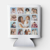 Erstellen Sie Ihre eigene 13 FotoCollage Dosenkühler (Rückseite)