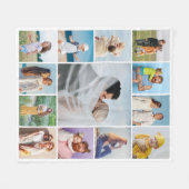 Erstellen Sie Ihre eigene 13 FotoCollage Fleecedecke (Vorderseite (Horizontal))