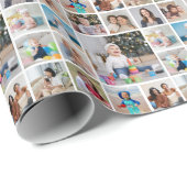 Erstellen Sie Ihre eigene 13 FotoCollage Geschenkpapier (Rolleneckpunkt)