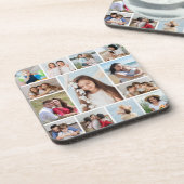 Erstellen Sie Ihre eigene 13 FotoCollage Getränkeuntersetzer (Linke Seite)