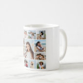 Erstellen Sie Ihre eigene 13 FotoCollage Kaffeetasse (VorderseiteRechts)