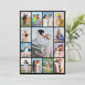 Erstellen Sie Ihre eigene 13 FotoCollage Karte (Stehend Vorderseite)