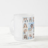 Erstellen Sie Ihre eigene 13 FotoCollage Mattglastasse (Vorderseite Links)