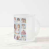 Erstellen Sie Ihre eigene 13 FotoCollage Mattglastasse (VorderseiteRechts)