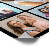 Erstellen Sie Ihre eigene 13 FotoCollage Poster (Ecke)