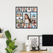 Erstellen Sie Ihre eigene 13 FotoCollage Poster (Heimbüro)