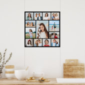 Erstellen Sie Ihre eigene 13 FotoCollage Poster (Küche)