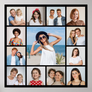 Erstellen Sie Ihre eigene 13 FotoCollage Poster