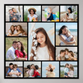 Erstellen Sie Ihre eigene 13 FotoCollage Poster (Vorne)