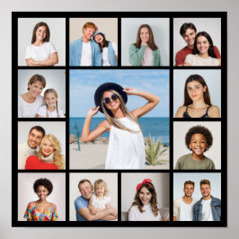 Erstellen Sie Ihre eigene 13 FotoCollage Poster