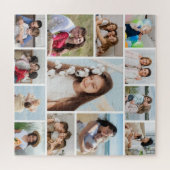 Erstellen Sie Ihre eigene 13 FotoCollage Puzzle (Horizontal)