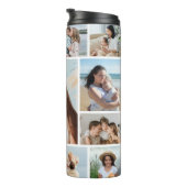 Erstellen Sie Ihre eigene 13 FotoCollage Thermosbecher (Nach rechts gedreht)