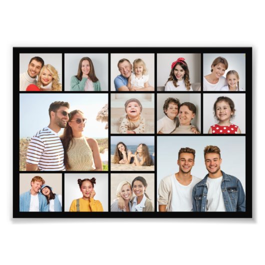 Erstellen Sie Ihre eigene 14 Collage Foto Erweiter (Vorne)