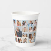 Erstellen Sie Ihre eigene 14 FotoCollage Pappbecher (Vorderseite)