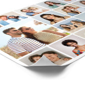 Erstellen Sie Ihre eigene 14 FotoCollage Poster (Ecke)