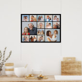 Erstellen Sie Ihre eigene 14 FotoCollage Poster (Küche)