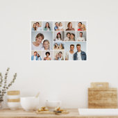 Erstellen Sie Ihre eigene 14 FotoCollage Poster (Küche)