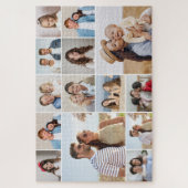 Erstellen Sie Ihre eigene 14 FotoCollage Puzzle (Vertikal)