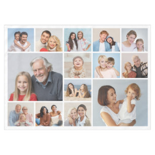 Erstellen Sie Ihre eigene 14 FotoCollage Tischdecke